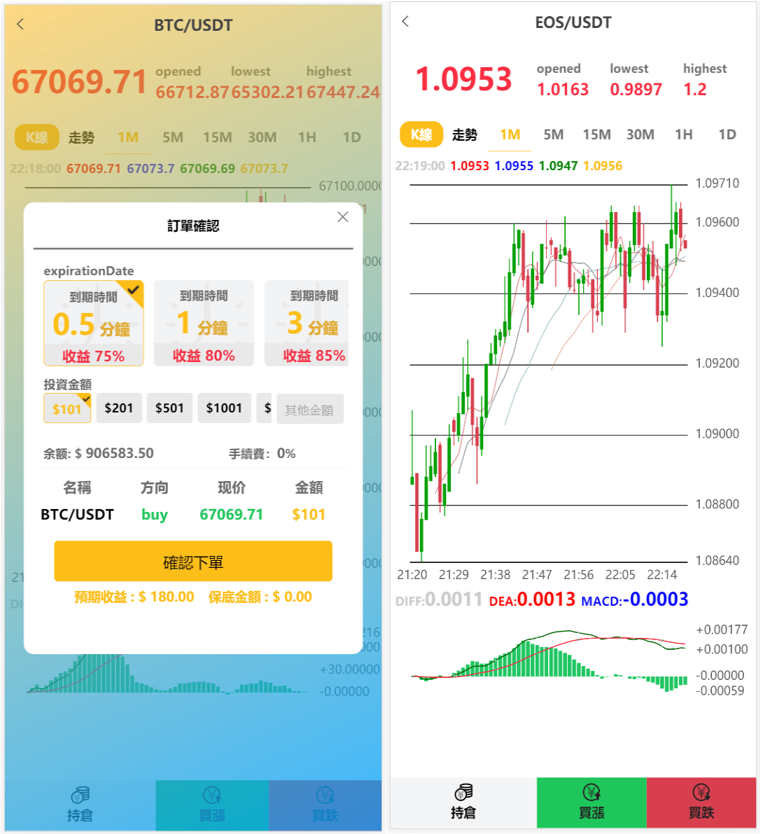 图片[2]-4语言微盘仿交易所源码/K线正常/秒合约/质押/文本搭建教程-长江源码网_精品源码网