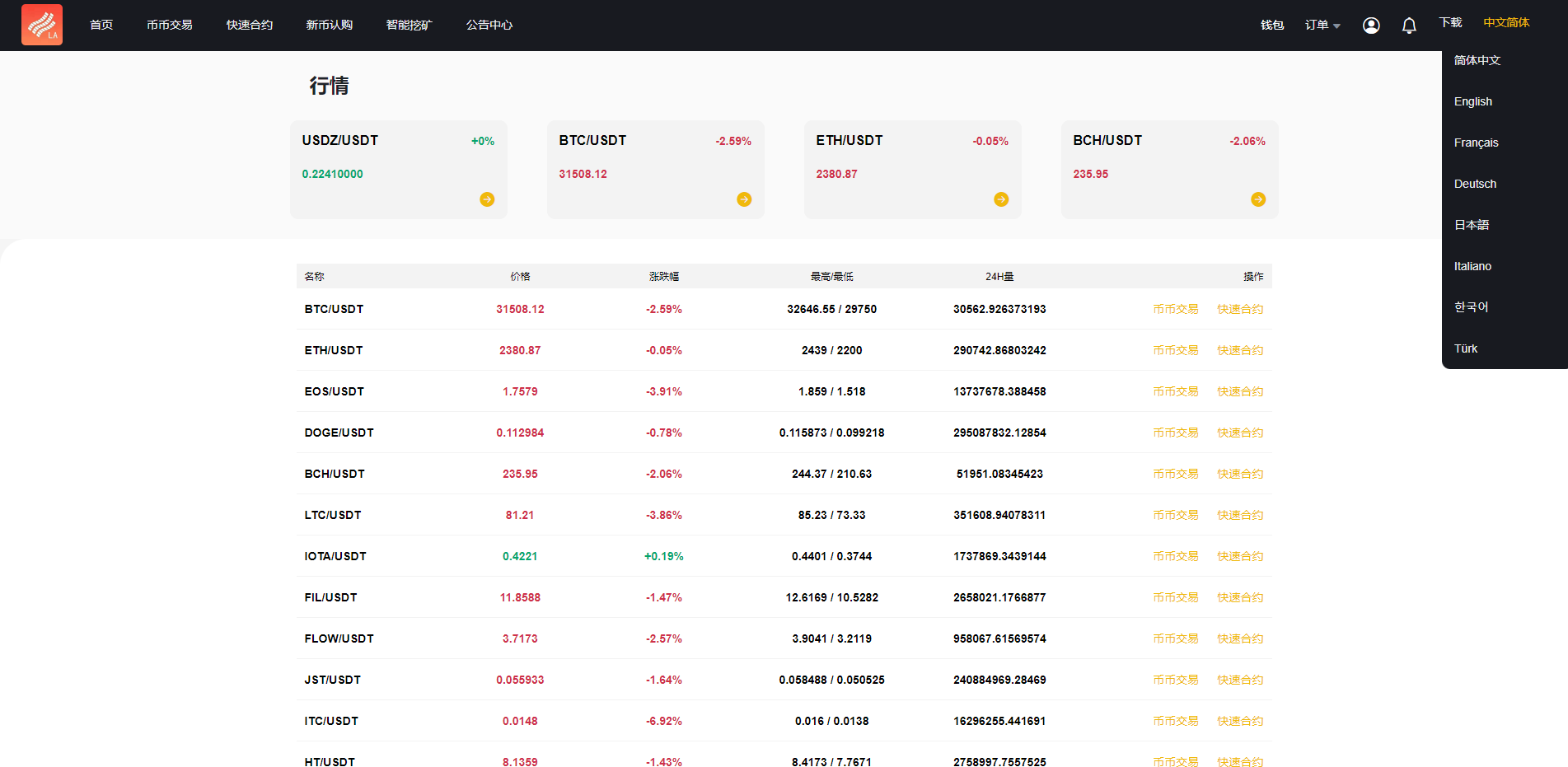 图片[10]-新版区块链交易所/币币交易/区块链矿机系统/多语言交易所-长江源码网_精品源码网