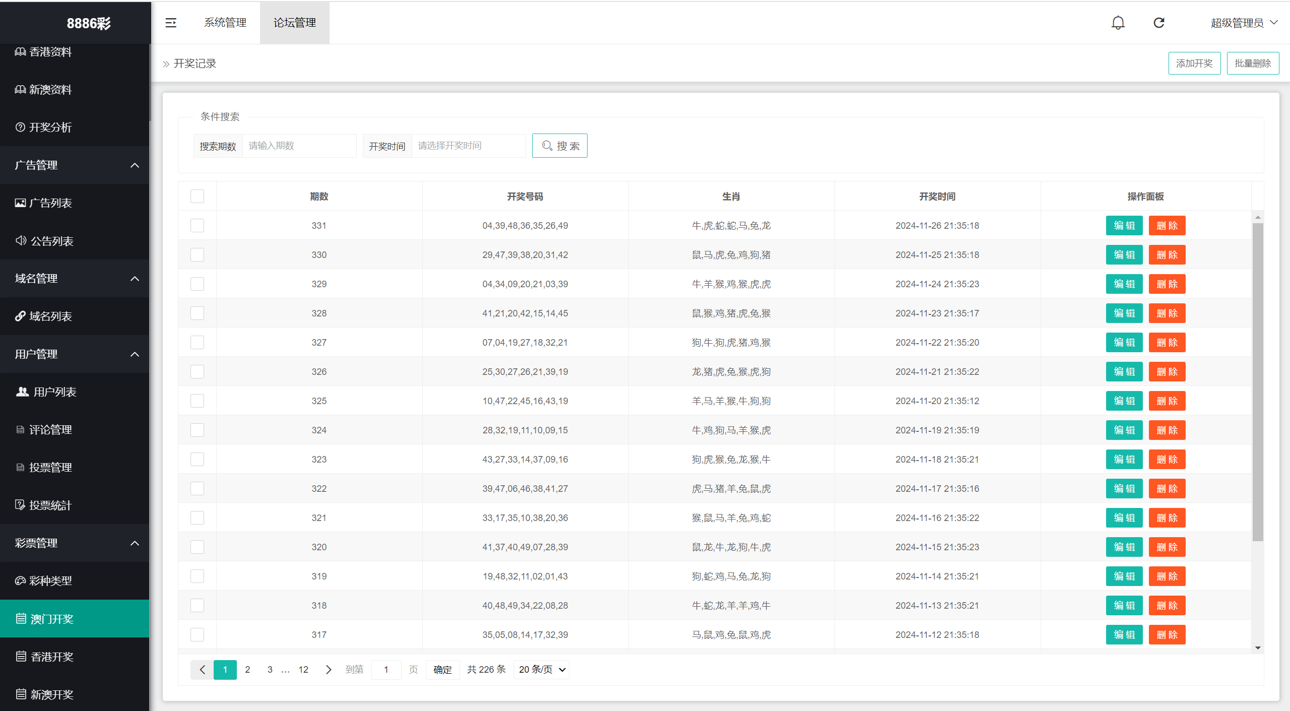 图片[17]-运营版六合彩资源图库开奖网/采集正常/论坛资料/投票评论/带留言板功能-长江源码网_精品源码网