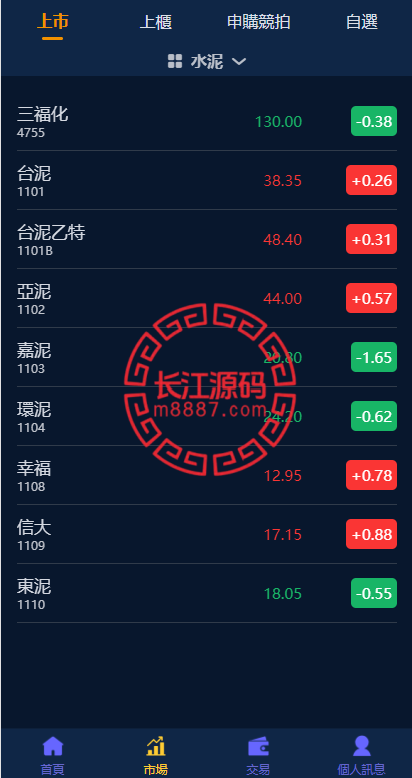 图片[2]_台湾股票系统源码/申购折扣交易系统/股票配资源码_长江源码网-精品源码网