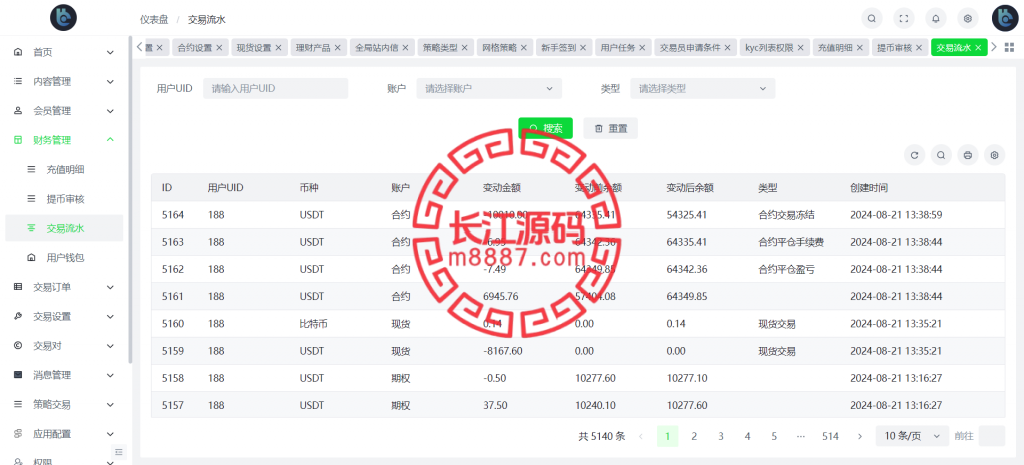 图片[15]_全开源Coming多语言交易所系统源码 合约 币币 质押生息 盲盒_长江源码网-精品源码网