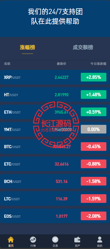 图片[2]_Crypto多语言交易所/前端uniapp纯源码/秒合约交易+合约交易+期权交易+币币交易+杠杆交易+挖矿锁仓+新币申购+NFT盲盒+双币理财_长江源码网-精品源码网