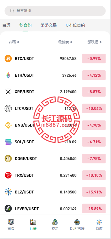 图片[8]_多语言交易所源码/手机端uniapp电脑端vue.支持秒合约/币币/国际黄金/U本位合约/DeFi挖/带盗u/可开关盗u功能_长江源码网-精品源码网