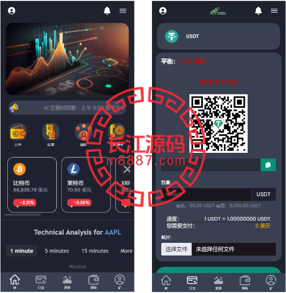 海外区块链源码/交易投资理财系统源码_长江源码网-精品源码网