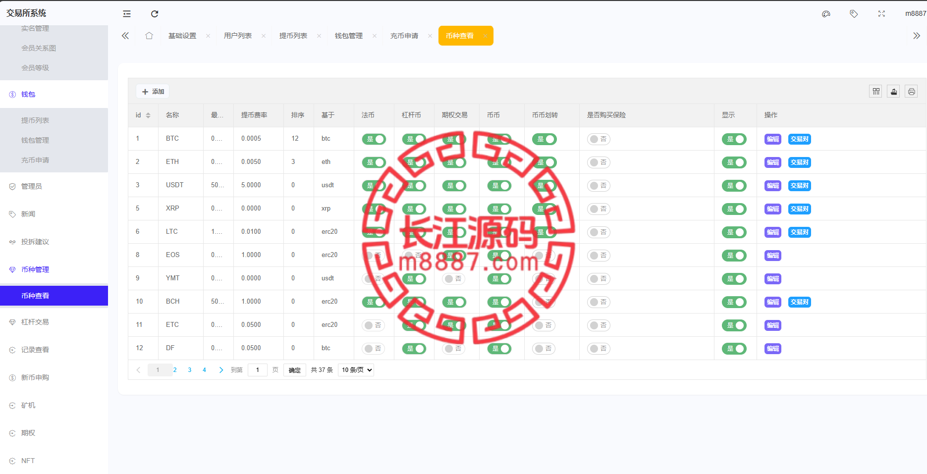 图片[17]_Crypto多语言交易所/前端uniapp纯源码/秒合约交易+合约交易+期权交易+币币交易+杠杆交易+挖矿锁仓+新币申购+NFT盲盒+双币理财_长江源码网-精品源码网