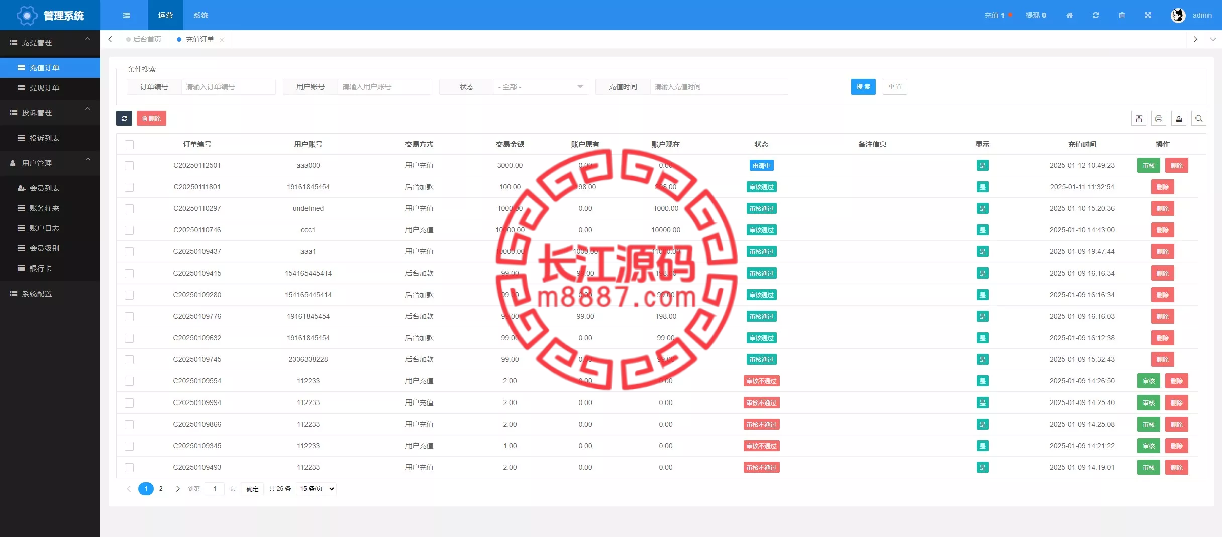 图片[11]-1:1高仿高仿黑猫投诉平台系统源码/充值提现-长江源码网-精品源码网