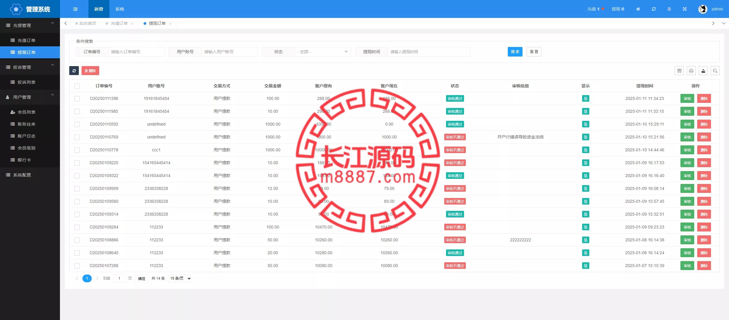 图片[12]-1:1高仿高仿黑猫投诉平台系统源码/充值提现-长江源码网-精品源码网