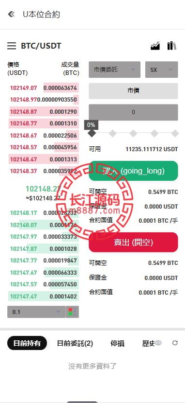 图片[11]-多语言交易所源码/手机端uniapp电脑端vue.支持秒合约/币币/国际黄金/U本位合约/DeFi挖矿-长江源码网-精品源码网