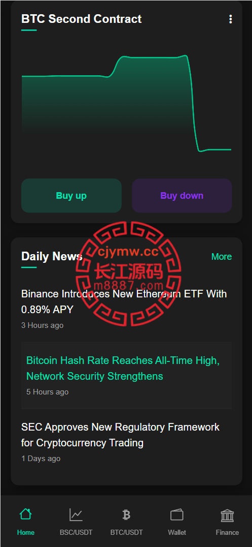 图片[2]-BitTong虚拟货币微交易投资理财源码/现货交易+杠杆交易+完美K线控制+完整用户输赢控制+代理/前端html+后端PHP-长江源码网-精品源码网
