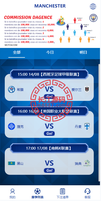 图片[1]-多语言海外反波胆系统/世界杯球盘源码/足球下注/三级分销 - 长江源码网-精品源码网-长江源码网-精品源码网
