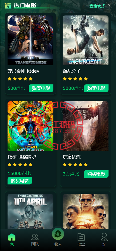 图片[1]-海外电影投资理财系统源码/前端html+后端PHP - 长江源码网-精品源码网-长江源码网-精品源码网