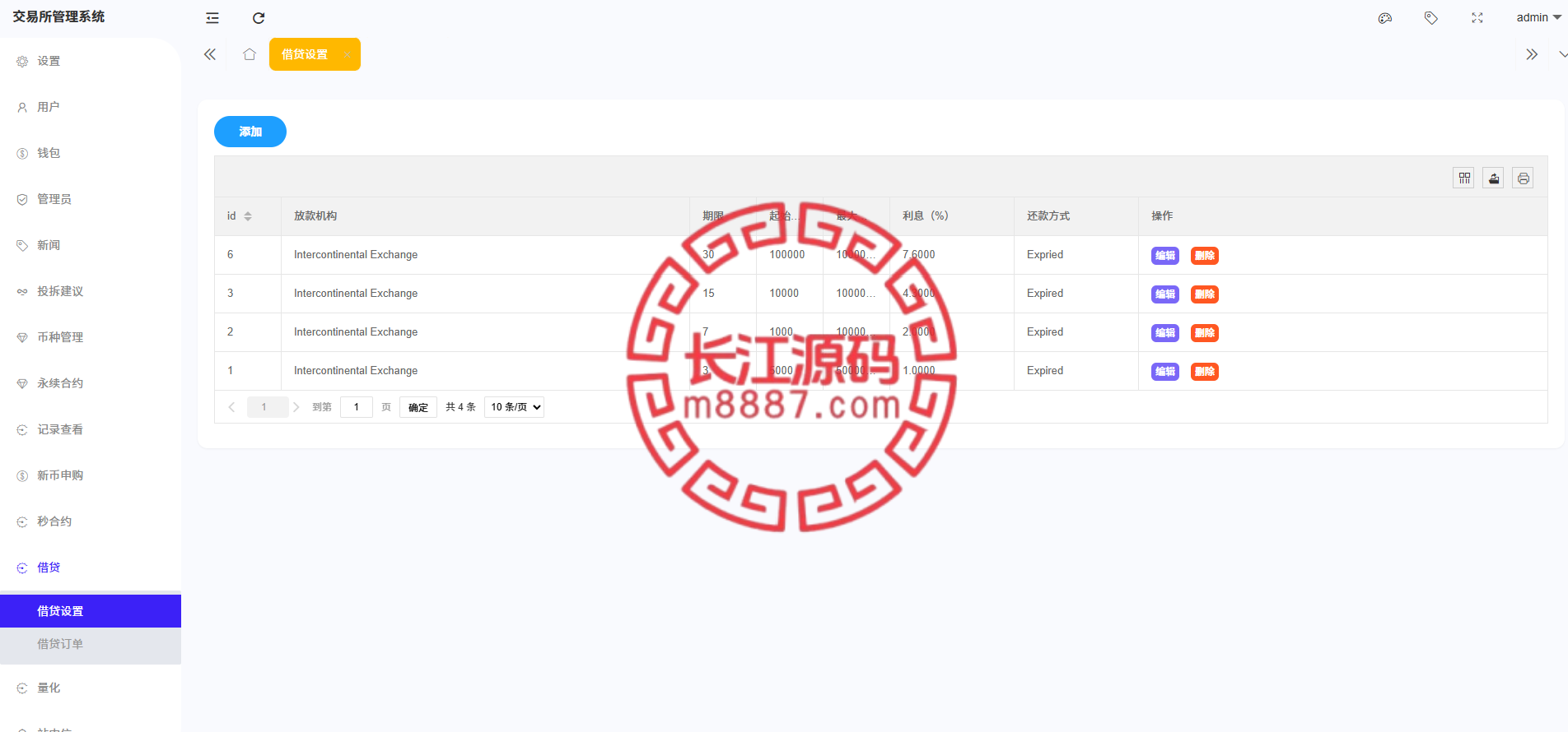图片[25]-多语言海外交易所系统源码/外汇/期货/虚拟币/Ai量化/贷款/期权交易 - 长江源码网-精品源码网-长江源码网-精品源码网