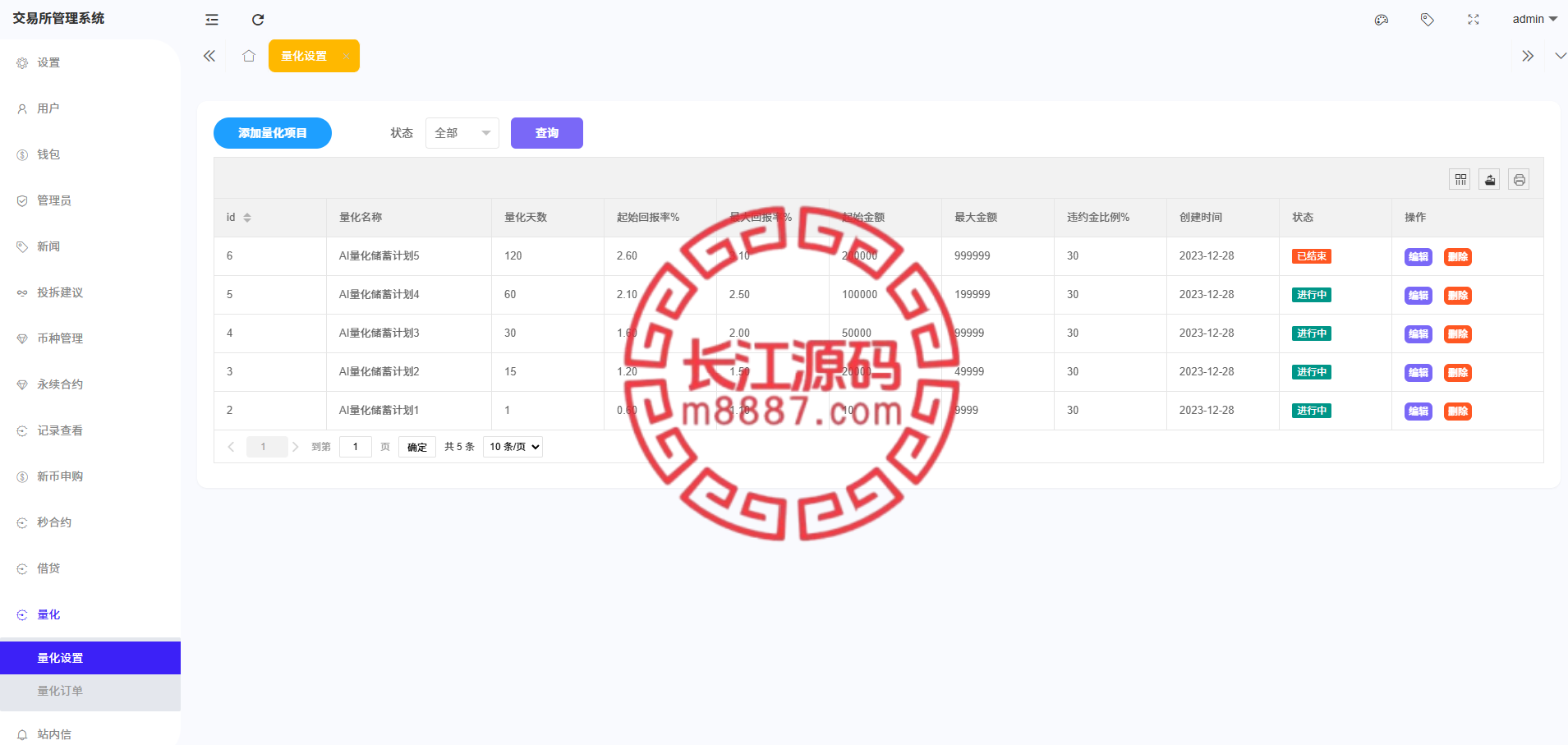 图片[26]-多语言海外交易所系统源码/外汇/期货/虚拟币/Ai量化/贷款/期权交易 - 长江源码网-精品源码网-长江源码网-精品源码网