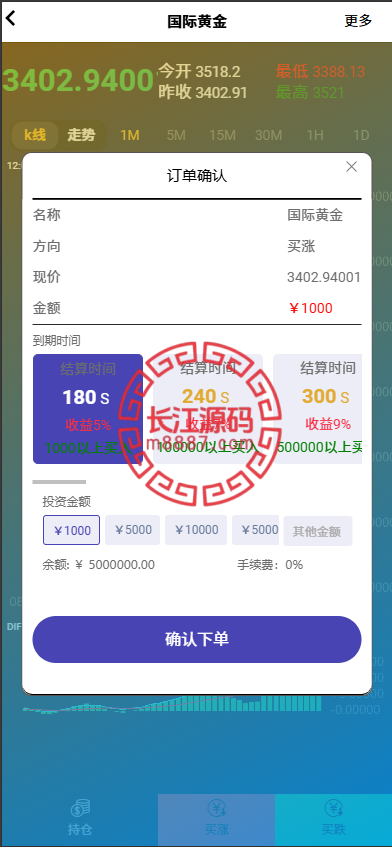 图片[3]-证券微盘微交易系统源码/贵金属国际黄金/时间盘投资理财 - 长江源码网-精品源码网-长江源码网-精品源码网
